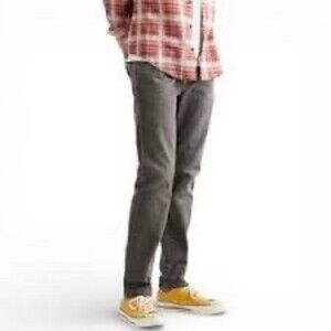 Outerknown S.E.A. Jeans Mens 36x32 Gray Drifter Tapered Fit Denim Fair
